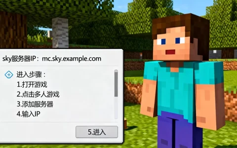 我的世界sky服务器IP多少？，我的世界sky服务器怎么进？