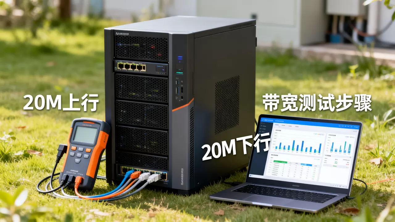 服务器20M上下行是多少,怎么测试带宽? 服务器20M上下行是多少,怎么测试带宽?