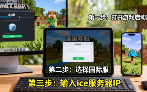 我的世界外国服ice服务器怎么进入，具体步骤是什么