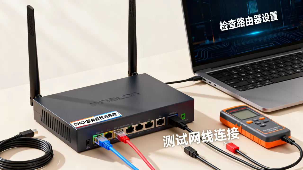DHCP服务器状态异常怎么办,局域网无法上网排查方法? DHCP服务器状态异常怎么办,局域网无法上网排查方法?