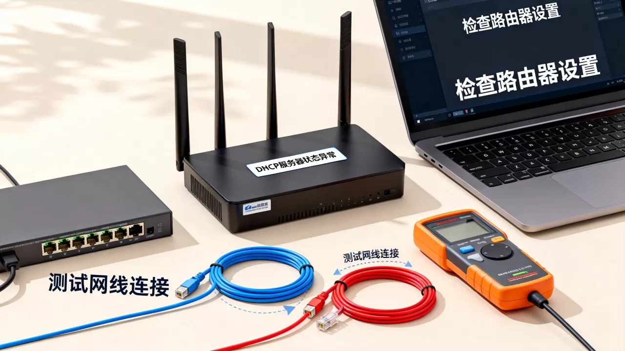 DHCP服务器状态异常怎么办,局域网无法上网排查方法? DHCP服务器状态异常怎么办,局域网无法上网排查方法?