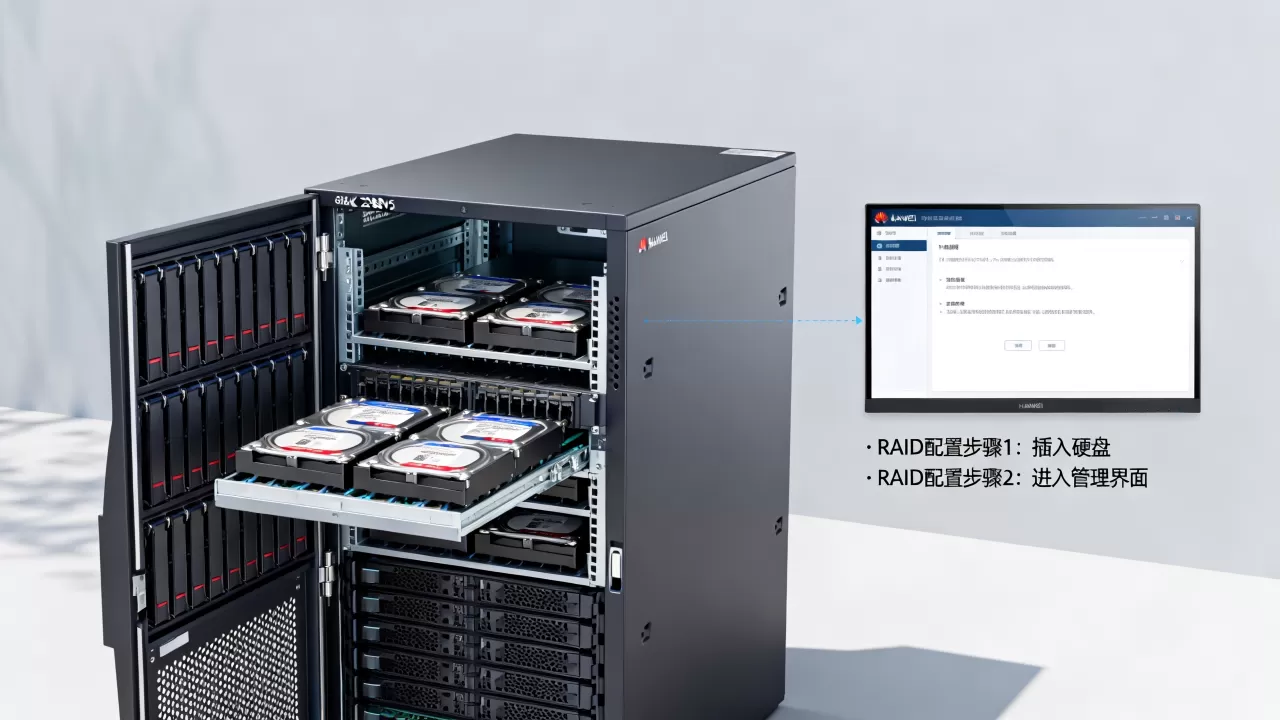 华为2288v5服务器如何做RAID,配置方法与步骤? 华为2288v5服务器如何做RAID,配置方法与步骤?