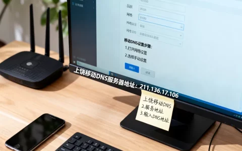 上饶移动DNS服务器地址是多少呢，移动DNS怎么设置网速最快