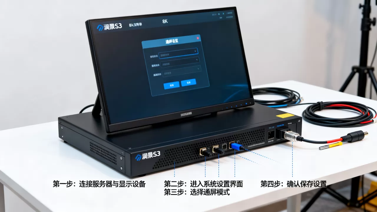 澜景s3服务器怎样设置通屏?,通屏设置步骤是什么? 澜景s3服务器怎样设置通屏?,通屏设置步骤是什么?