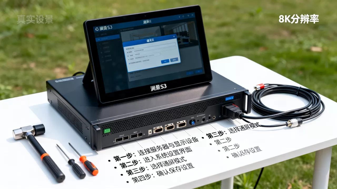 澜景s3服务器怎样设置通屏?,通屏设置步骤是什么? 澜景s3服务器怎样设置通屏?,通屏设置步骤是什么?