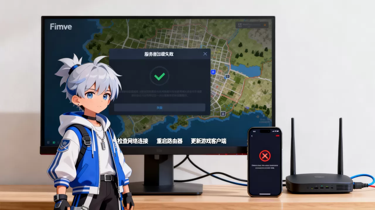 Fimve进服务器后地图加载不出来怎么办,什么原因? Fimve进服务器后地图加载不出来怎么办,什么原因?