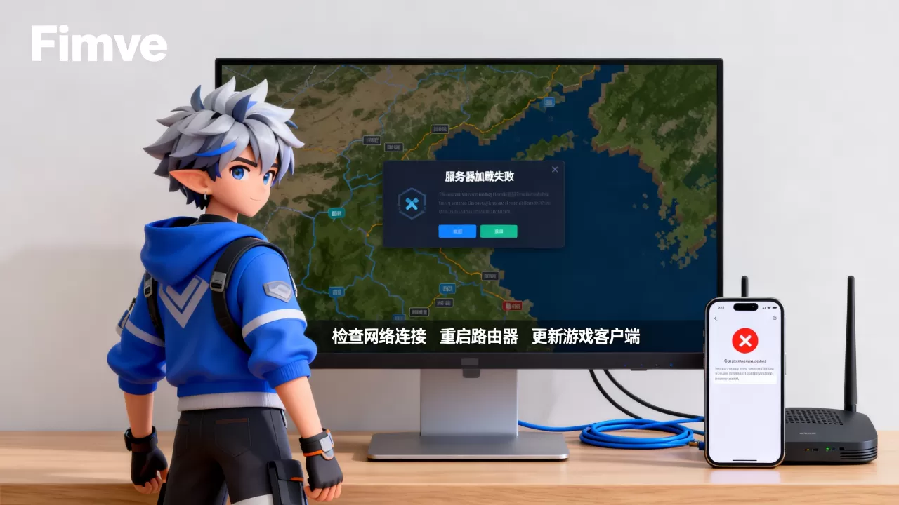 Fimve进服务器后地图加载不出来怎么办,什么原因? Fimve进服务器后地图加载不出来怎么办,什么原因?