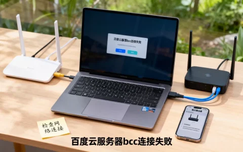 百度云服务器bcc为什么用不了，连接失败解决方法