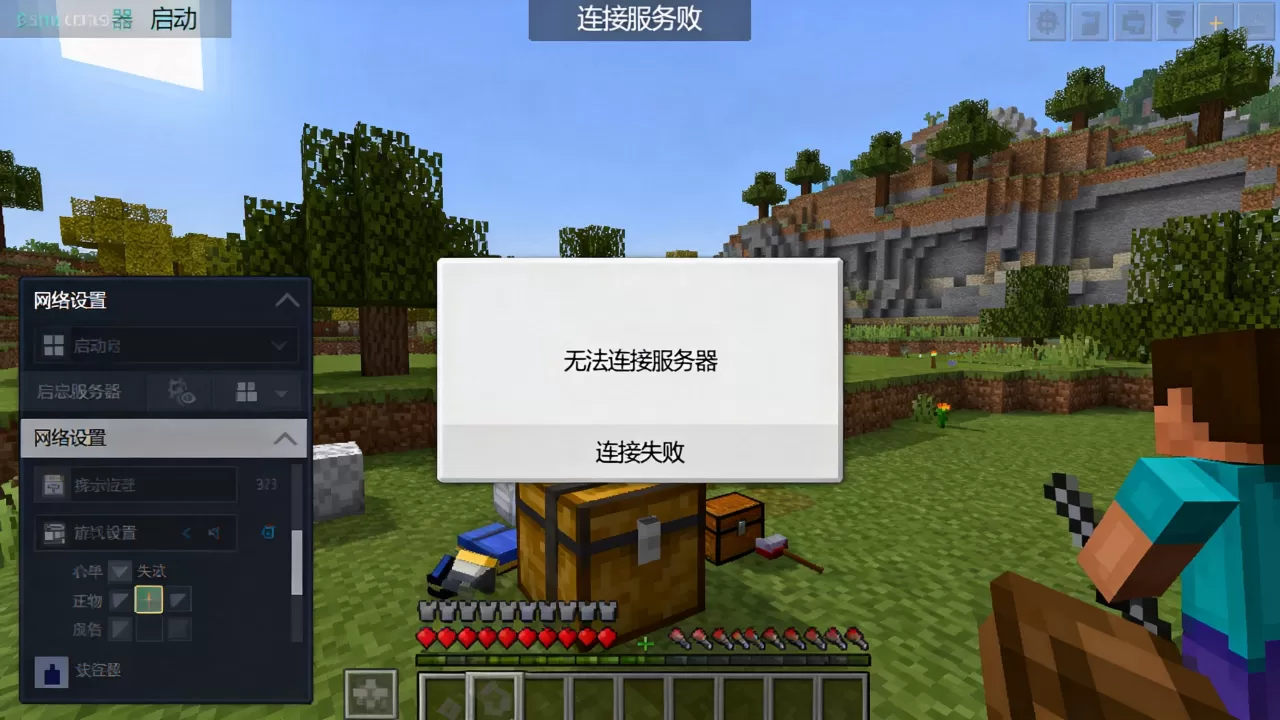 我的世界中国版无法连接服务器怎么办,连接失败是什么原因? 我的世界中国版无法连接服务器怎么办,连接失败是什么原因?