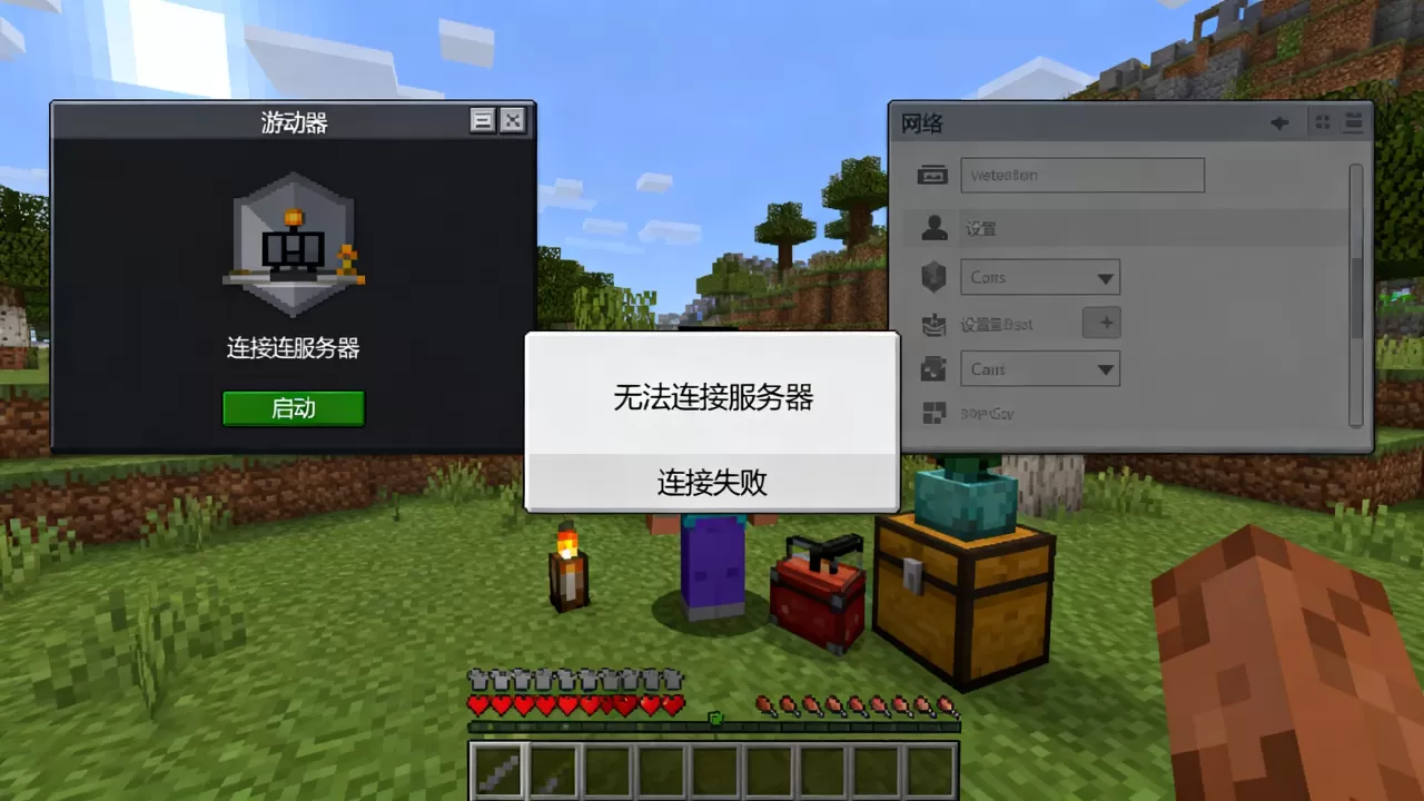 我的世界中国版无法连接服务器怎么办,连接失败是什么原因? 我的世界中国版无法连接服务器怎么办,连接失败是什么原因?