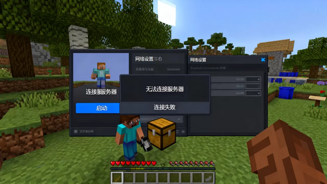 我的世界中国版无法连接服务器怎么办,连接失败是什么原因? 我的世界中国版无法连接服务器怎么办,连接失败是什么原因?