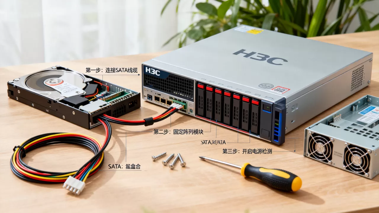 H3C磁盘阵列怎么加到服务器,操作步骤有哪些 H3C磁盘阵列怎么加到服务器,操作步骤有哪些