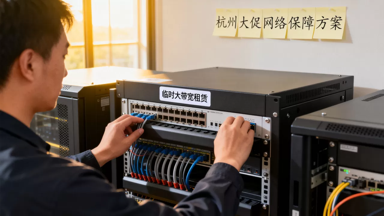 杭州大促带宽不够怎么解决,临时租大带宽哪家便宜? 杭州大促带宽不够怎么解决,临时租大带宽哪家便宜?