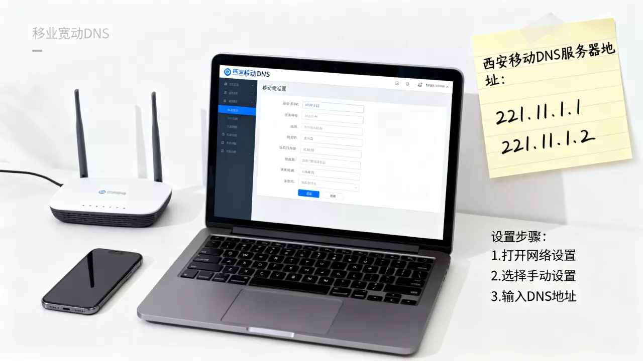 西安移动DNS服务器地址是多少,移动宽带DNS怎么设置? 西安移动DNS服务器地址是多少,移动宽带DNS怎么设置?