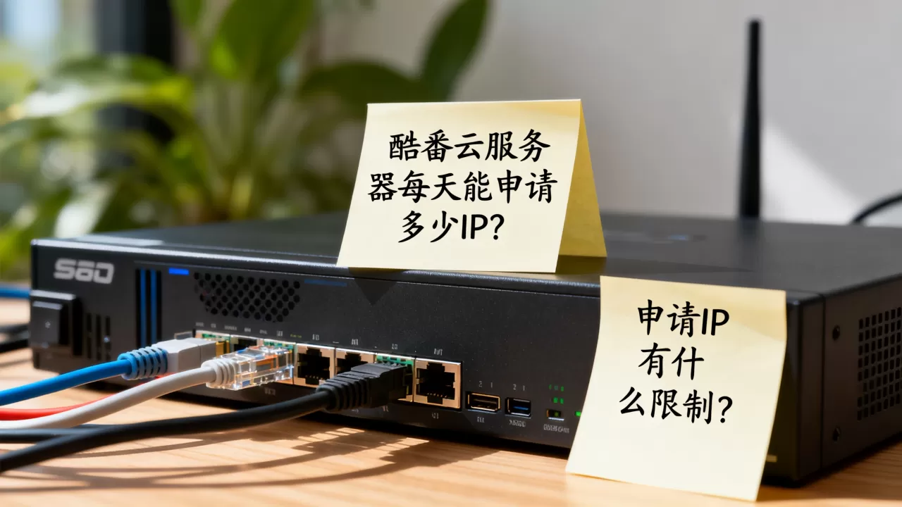 酷番云服务器每天能申请多少IP?,申请IP有什么限制? 酷番云服务器每天能申请多少IP?,申请IP有什么限制?