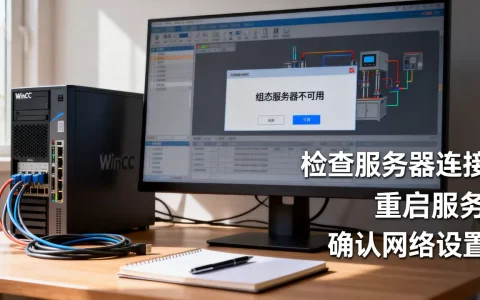 WinCC提示组态服务器不可用咋办，服务器不可用如何解决？