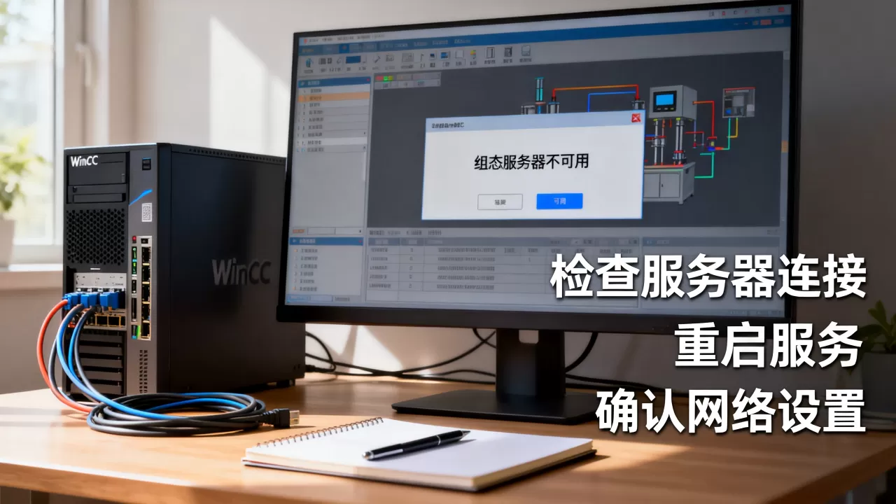 WinCC提示组态服务器不可用咋办,服务器不可用如何解决? WinCC提示组态服务器不可用咋办,服务器不可用如何解决?