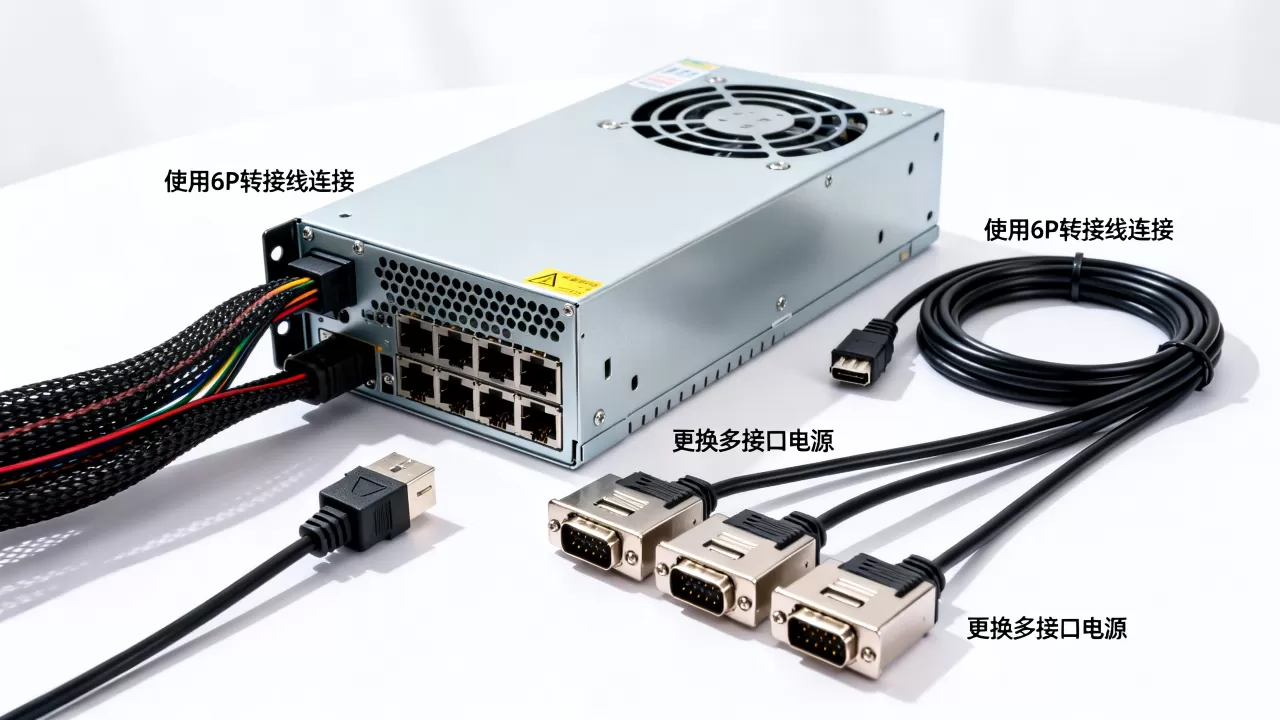 服务器电源缺少6P供电怎么办,电源6P接口不够怎么解决? 服务器电源缺少6P供电怎么办,电源6P接口不够怎么解决?