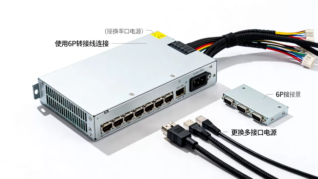 服务器电源缺少6P供电怎么办,电源6P接口不够怎么解决? 服务器电源缺少6P供电怎么办,电源6P接口不够怎么解决?