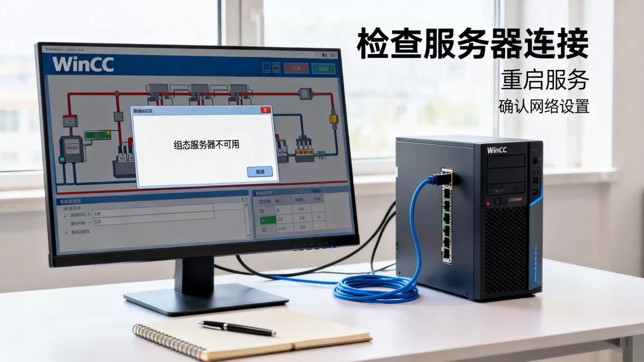 WinCC提示组态服务器不可用咋办,服务器不可用如何解决? WinCC提示组态服务器不可用咋办,服务器不可用如何解决?