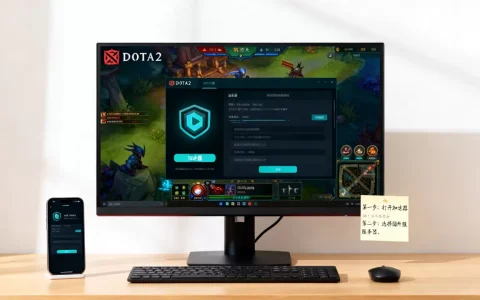 完美世界dota2怎么连国外服务器，用什么加速器？