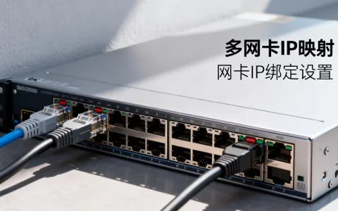 一台服务器多网卡怎么映射ip，网卡IP绑定怎么设置