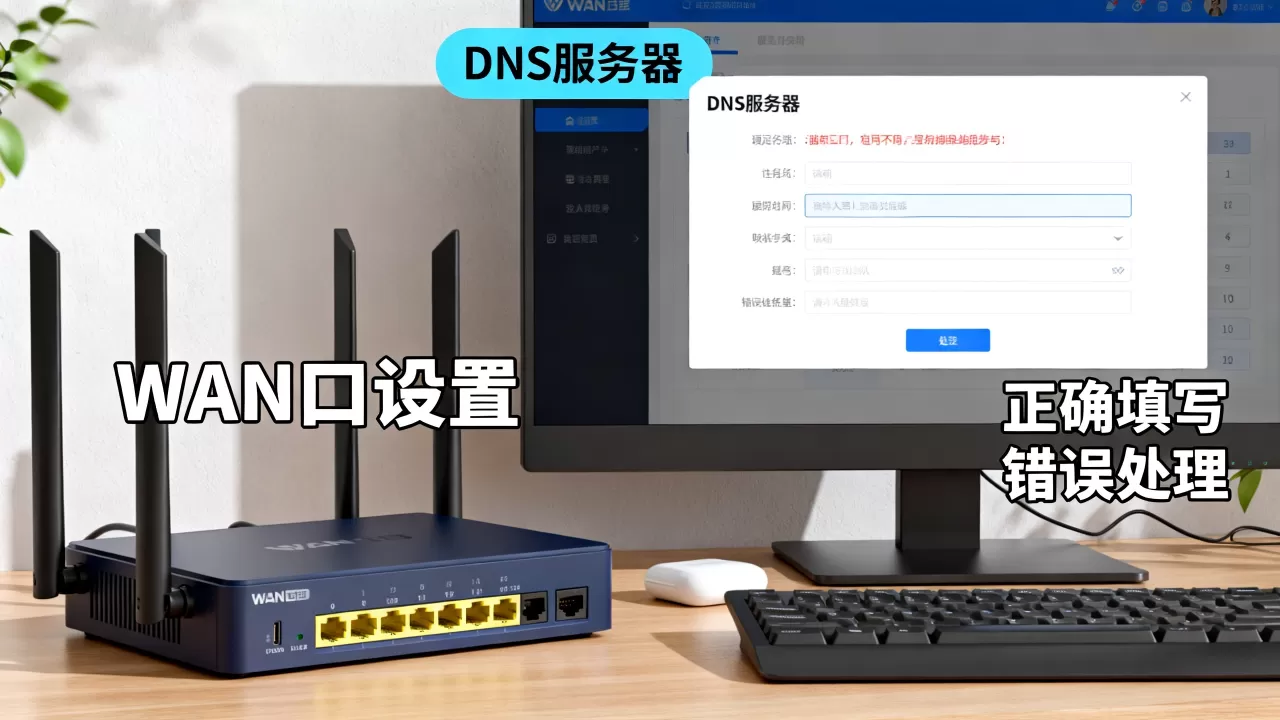 二级路由WAN口DNS服务器该如何填,填错怎么办? 二级路由WAN口DNS服务器该如何填,填错怎么办?