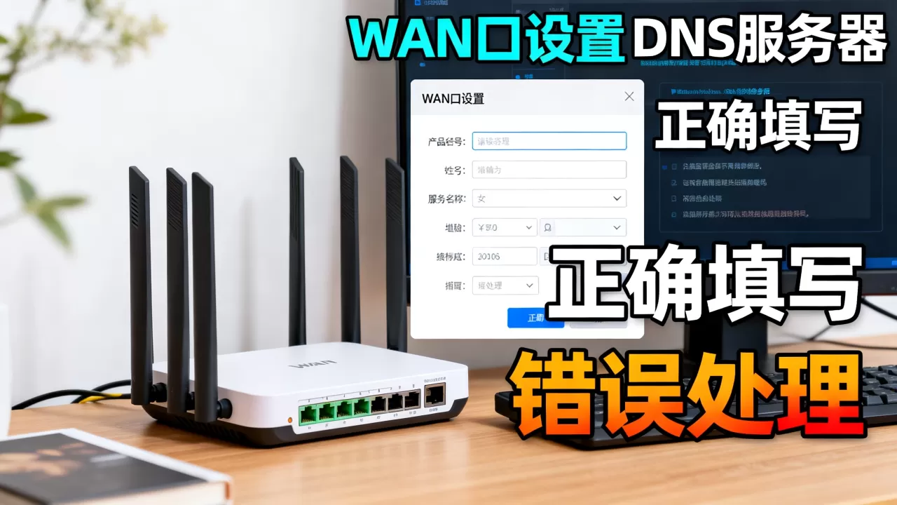 二级路由WAN口DNS服务器该如何填,填错怎么办? 二级路由WAN口DNS服务器该如何填,填错怎么办?