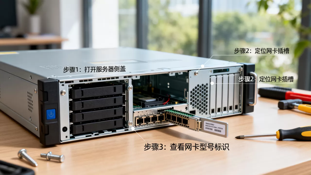 08R2如何查看服务器网卡型号,具体步骤是什么? 08R2如何查看服务器网卡型号,具体步骤是什么?