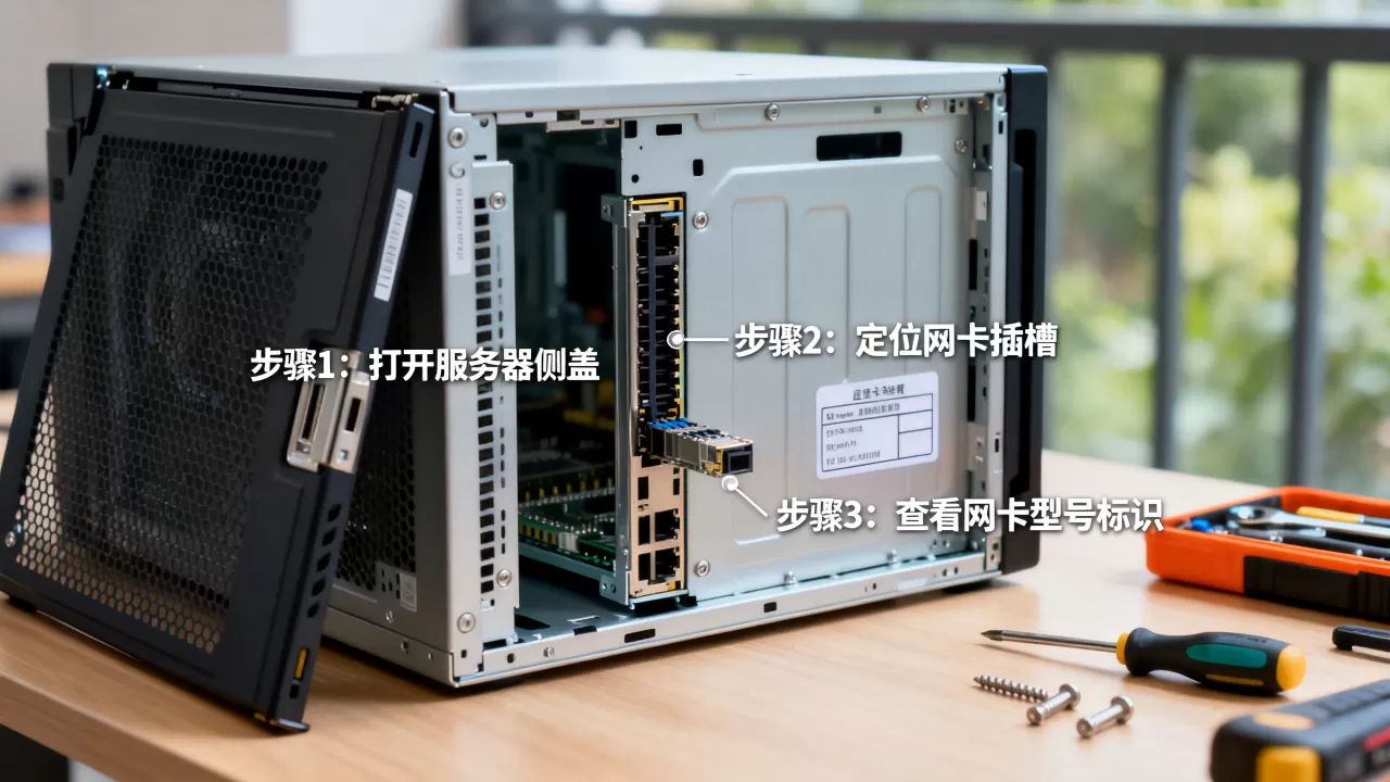 08R2如何查看服务器网卡型号,具体步骤是什么? 08R2如何查看服务器网卡型号,具体步骤是什么?