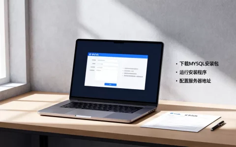 电脑上怎么安装MySQL数据库，MySQL服务器地址怎么填？