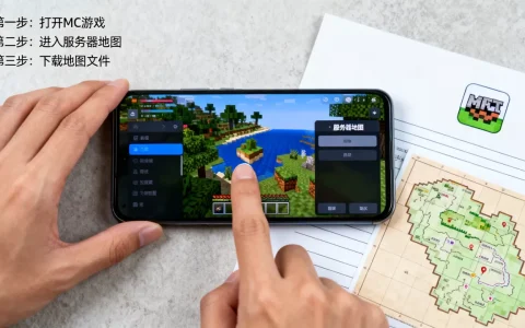 怎么下载MC服务器地图到手机版？我的世界地图下载方法。