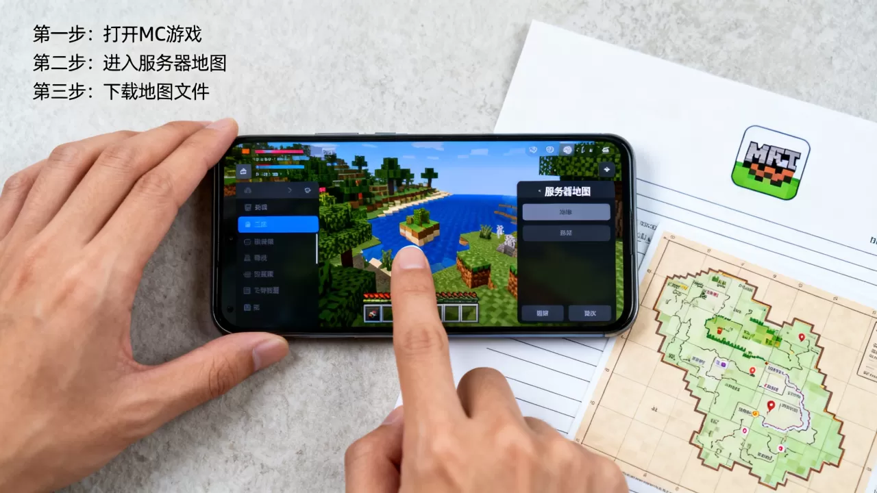怎么下载MC服务器地图到手机版?我的世界地图下载方法。 怎么下载MC服务器地图到手机版?我的世界地图下载方法。