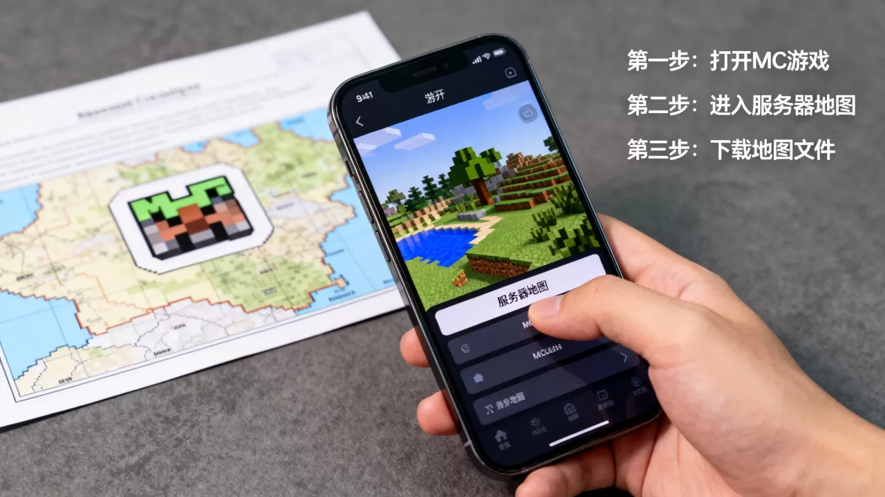 怎么下载MC服务器地图到手机版?我的世界地图下载方法。 怎么下载MC服务器地图到手机版?我的世界地图下载方法。