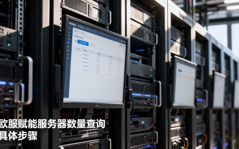 欧服到底有多少个赋能服务器，具体数量怎么查？