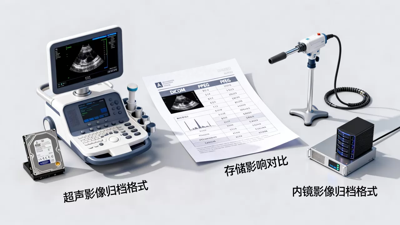 超声与内镜影像归档格式差异在哪儿,存储影响有多大? 超声与内镜影像归档格式差异在哪儿,存储影响有多大?