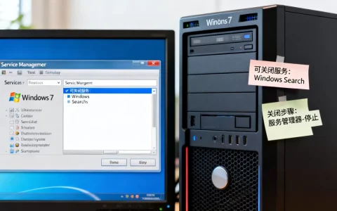 Win7服务器哪些服务可以关闭，怎么关闭？