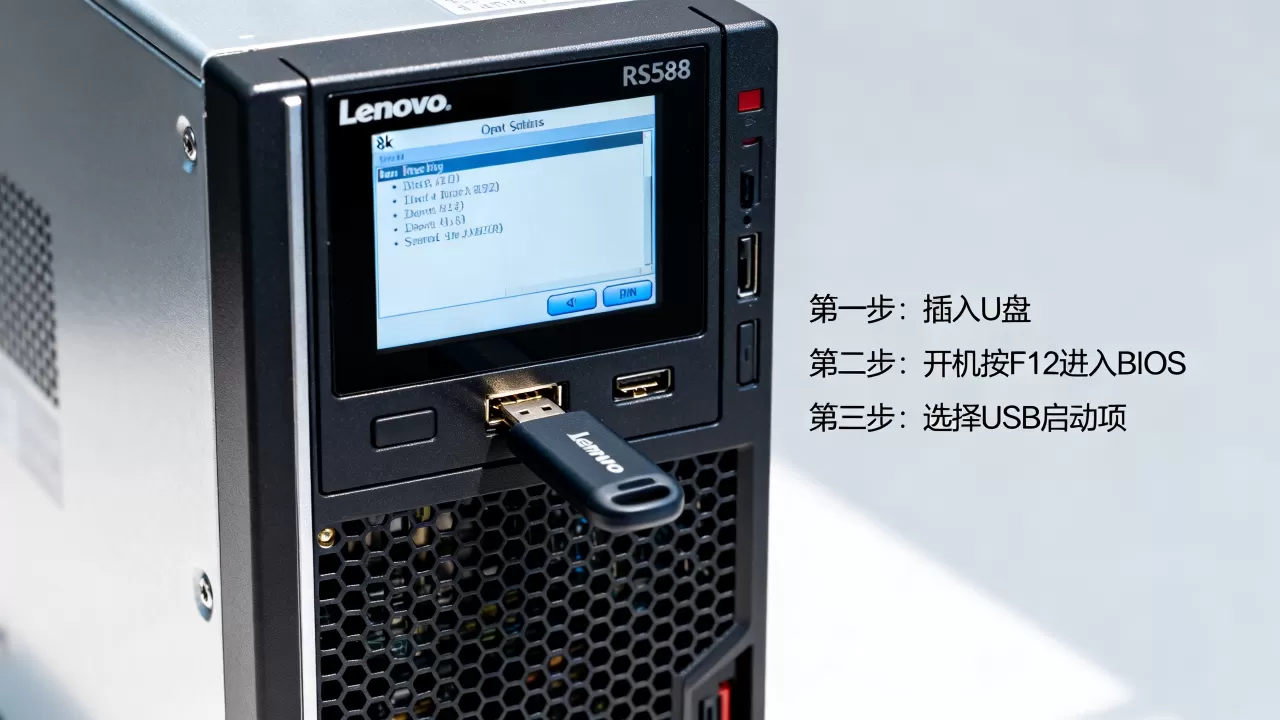 联想RS588服务器怎么设置U盘启动,详细步骤教程 联想RS588服务器怎么设置U盘启动,详细步骤教程