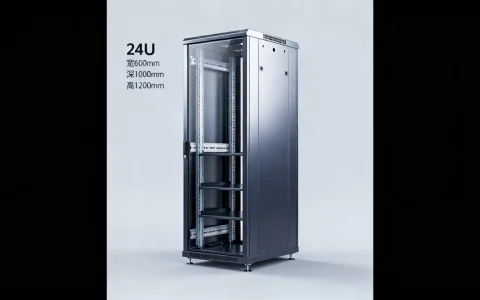 24U服务器机柜标准尺寸是多少，长宽高一般多大？