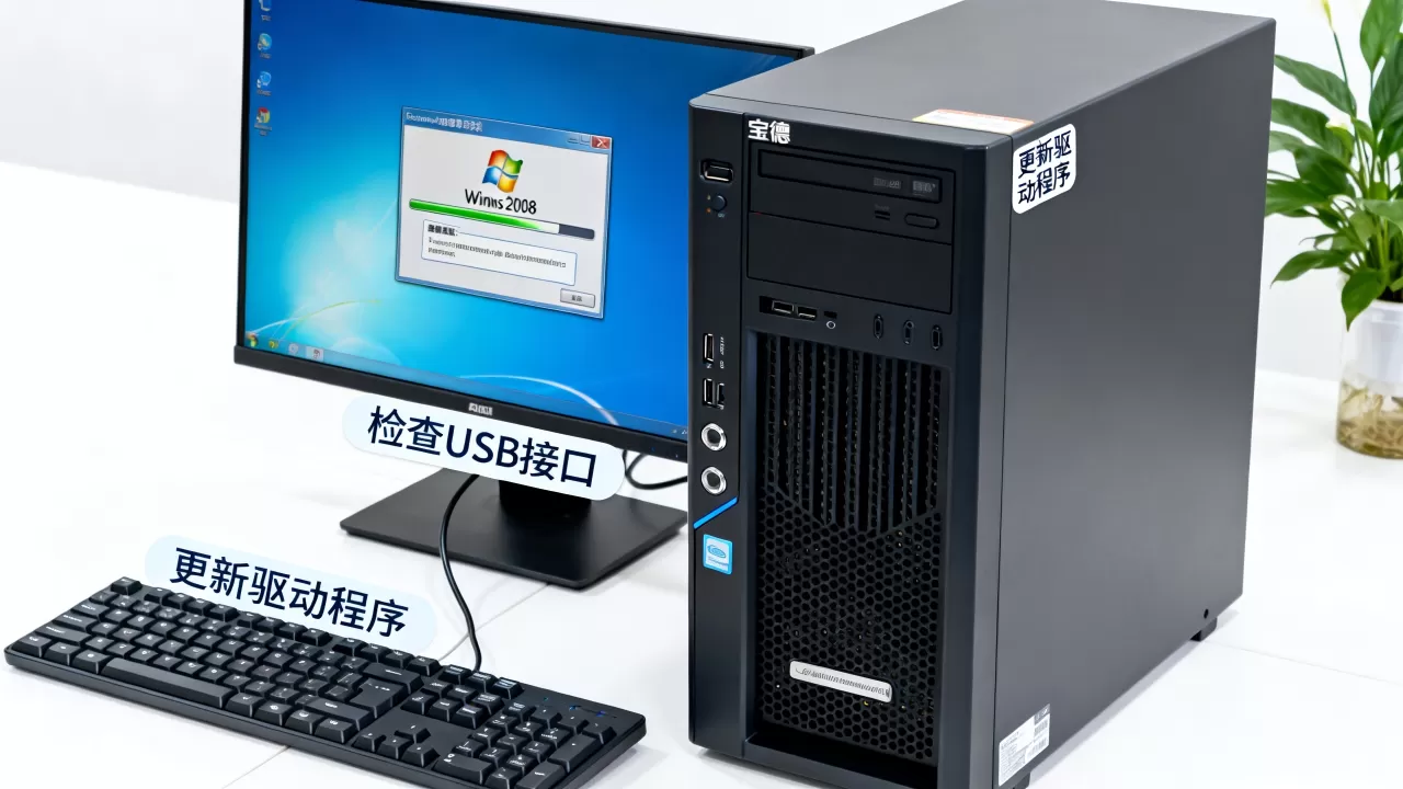 宝德服务器装Win2008键盘怎么用,驱动装不上怎么办? 宝德服务器装Win2008键盘怎么用,驱动装不上怎么办?