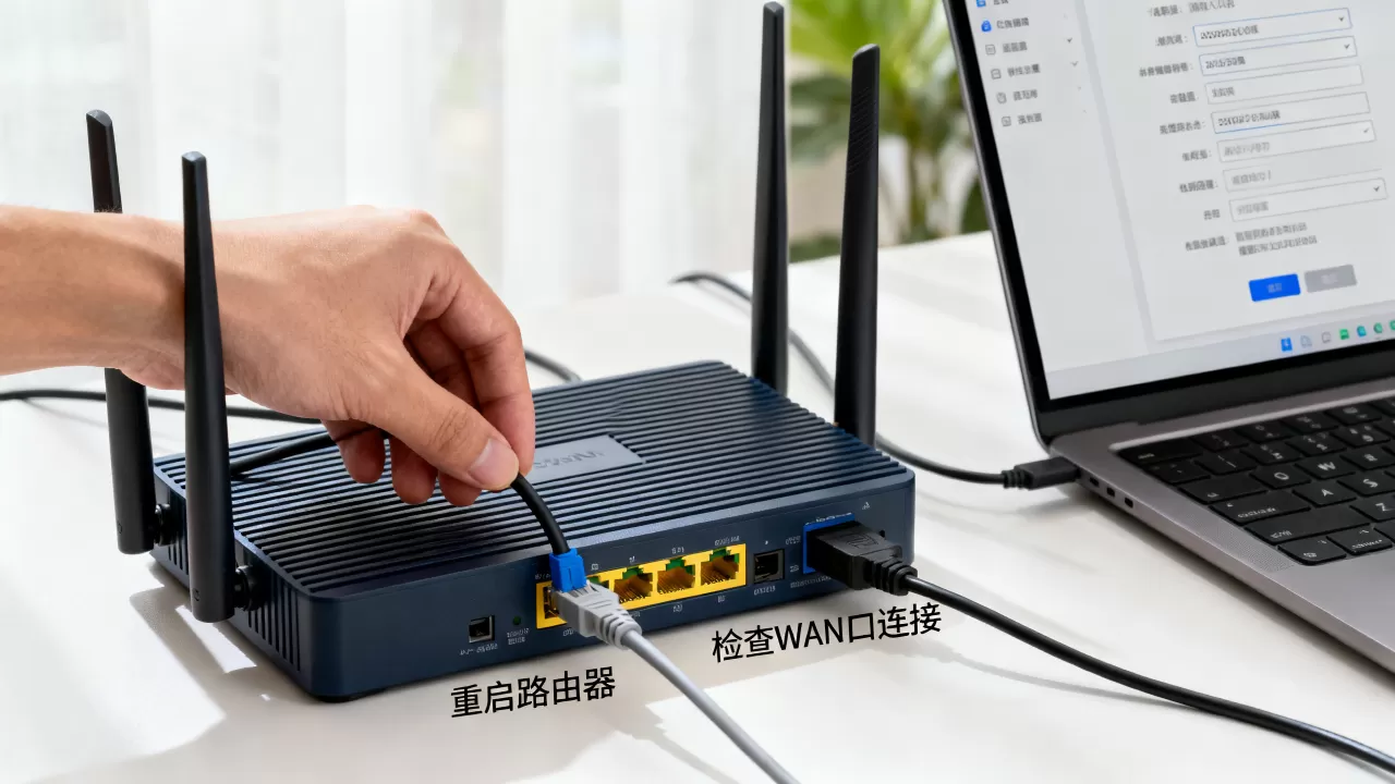 WAN口设置已断开无响应怎么办,路由器WAN口怎么修复? WAN口设置已断开无响应怎么办,路由器WAN口怎么修复?