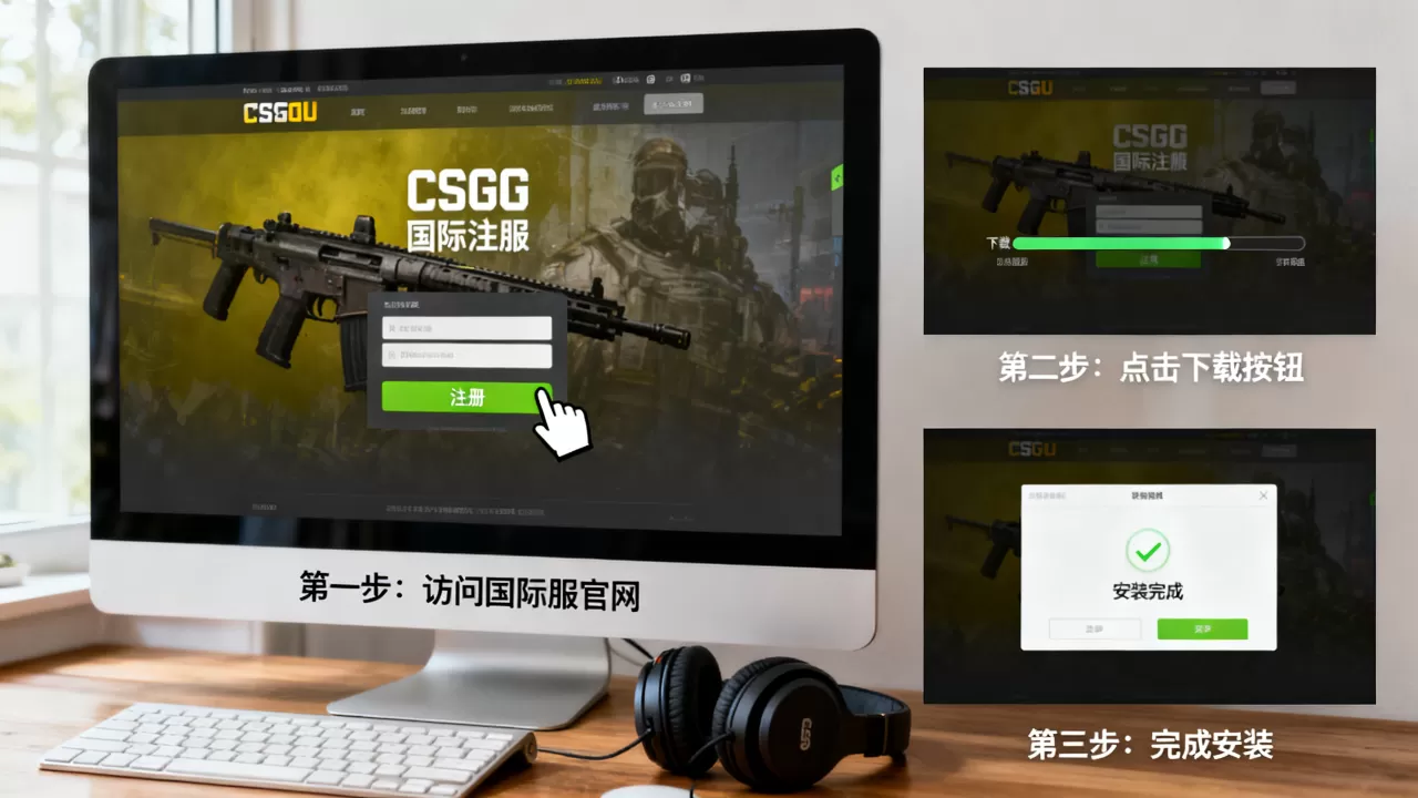如何进入CSGO国际服免费玩,注册下载安装步骤? 如何进入CSGO国际服免费玩,注册下载安装步骤?