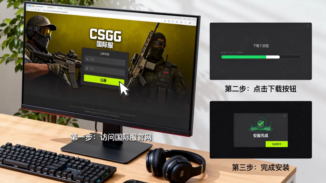 如何进入CSGO国际服免费玩,注册下载安装步骤? 如何进入CSGO国际服免费玩,注册下载安装步骤?