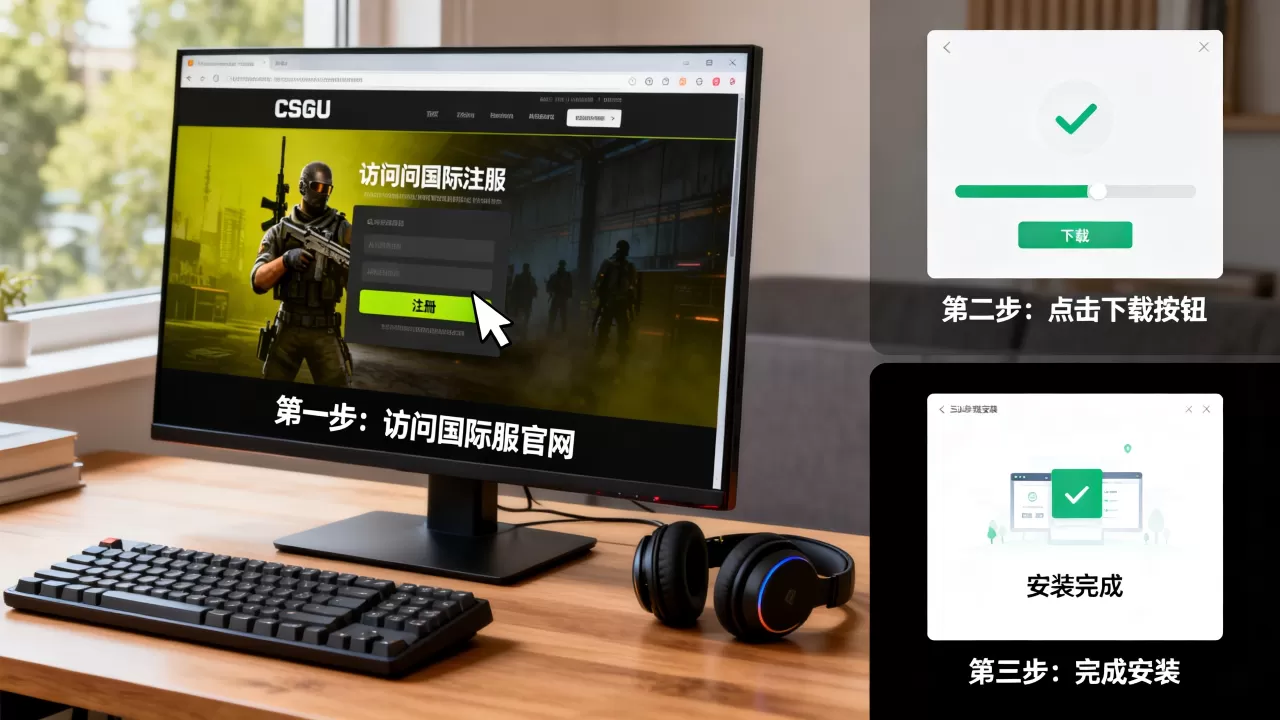 如何进入CSGO国际服免费玩,注册下载安装步骤? 如何进入CSGO国际服免费玩,注册下载安装步骤?