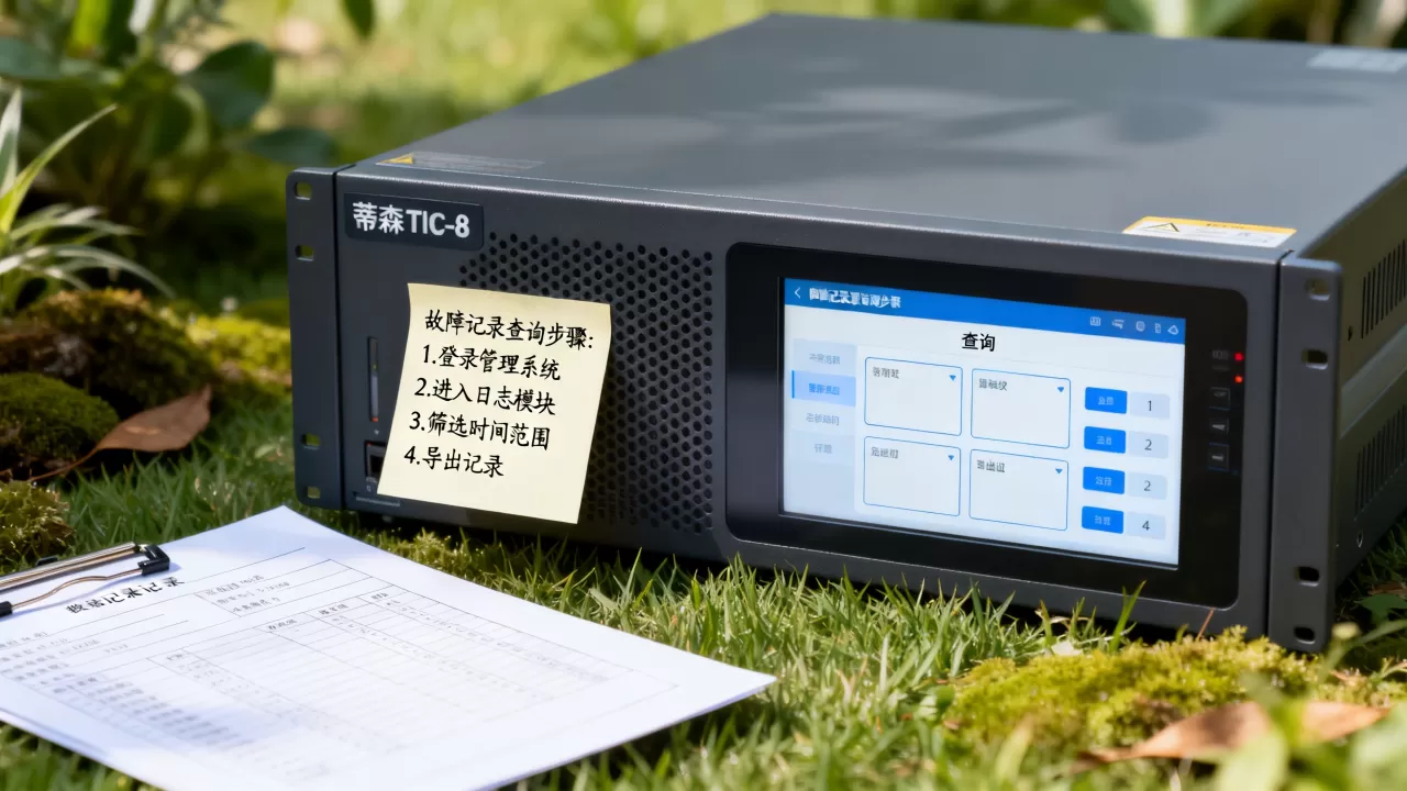 蒂森tic-8服务器故障记录怎么查?,查询步骤有哪些? 蒂森tic-8服务器故障记录怎么查?,查询步骤有哪些?