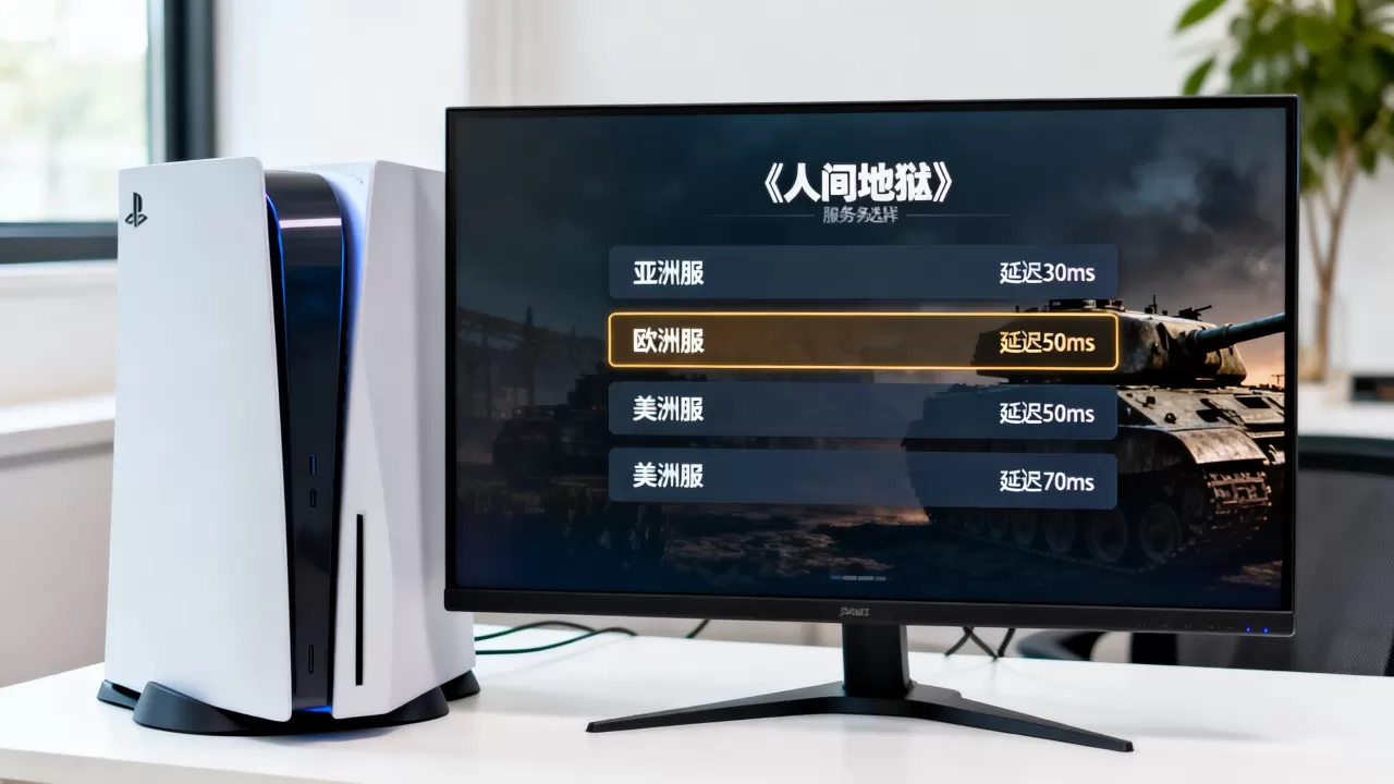 PS上人间地狱怎么选服务器?,哪个区服延迟低? PS上人间地狱怎么选服务器?,哪个区服延迟低?