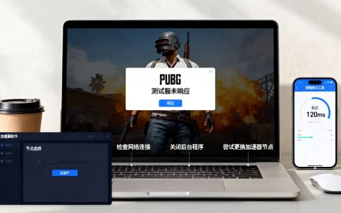 pubg测试服未响应怎么解决，哪个加速器最好用？