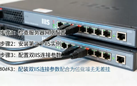 一个服务器如何连接两个IIS，配置步骤详解