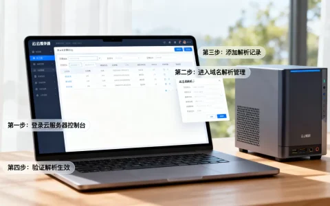 云服务器怎么连接域名，解析步骤是什么？