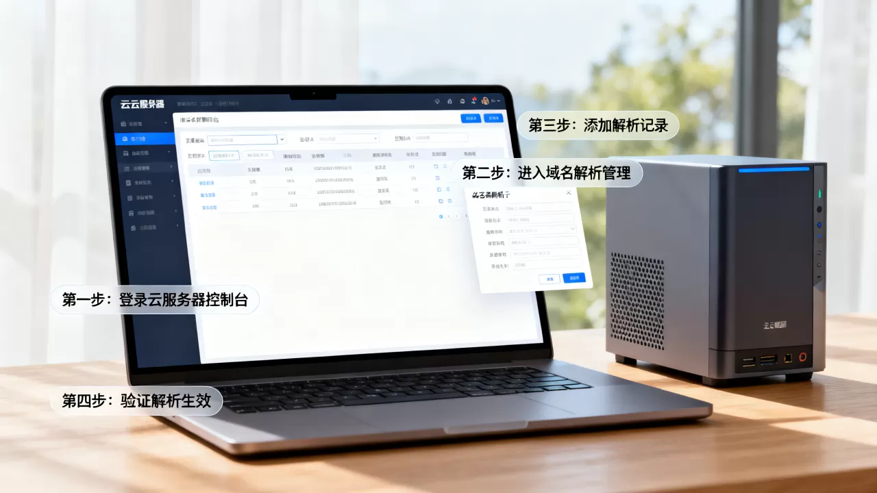 云服务器怎么连接域名,解析步骤是什么? 云服务器怎么连接域名,解析步骤是什么?
